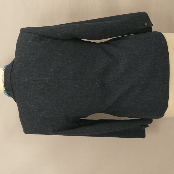 Donegal Tweed Irish Wool Blazer John Molloy md Ireland Dark Blue Jacket  Quality - Picture 4 of 8